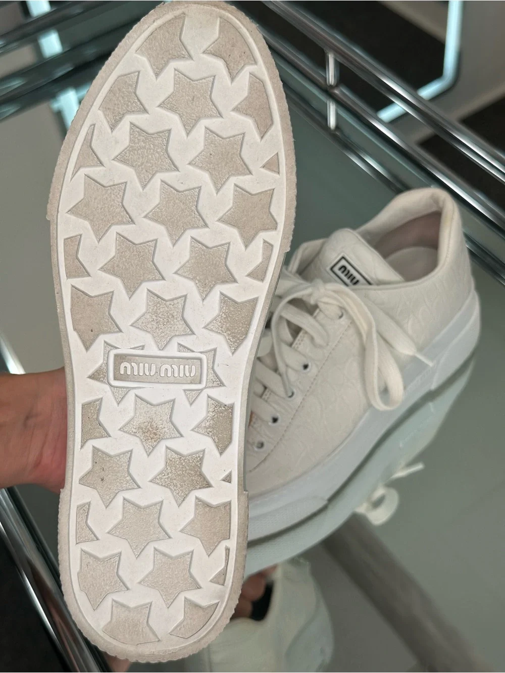 Miu Miu Platform Sneaker